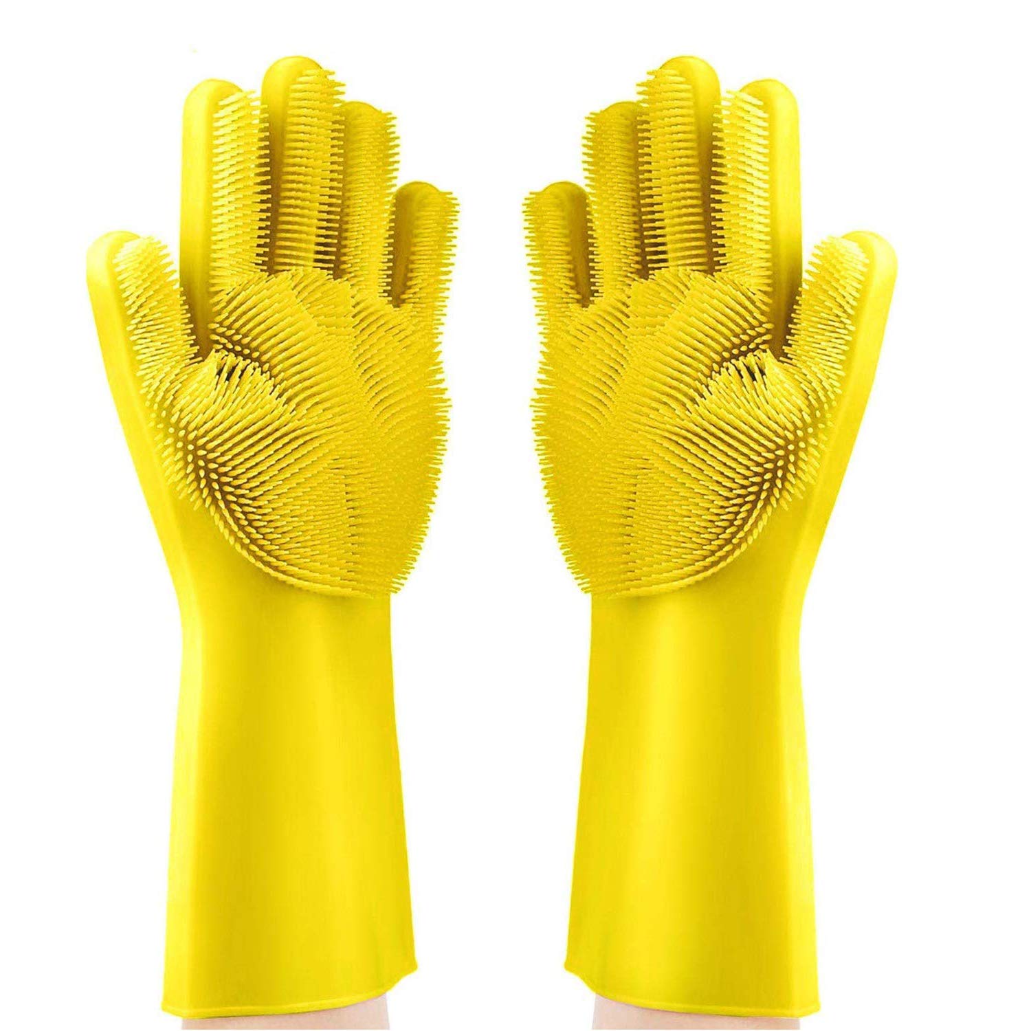 See full amazon price history chart for HomeFast Magic Silicone Dishwashing Gloves Cleaning Scrubbing-Dish Wash Silicone Gloves Great for Washing Dish,Kitchen,Car,Bathroom and More... (Yellow) HomeFast Magic Silicone Dishwashing Gloves Cleaning Scrubbing-Dish Wash Silicone Gloves Great for Washing Dish,Kitchen,Car,Bathroom and More... (Yellow) (B07QKP5FRD) Amazon Price History, Amazon Price Tracker