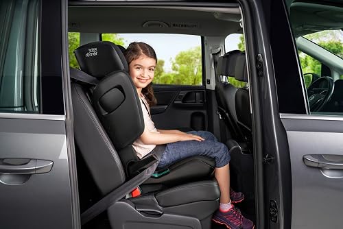 BRITAX RÖMER siège auto enfant KIDFIX 2 Z-LINE, pour enfants de 100-150 cm (i-Size) avec et sans ISOFIX, 3,5-12 ans, Space Black - 3
