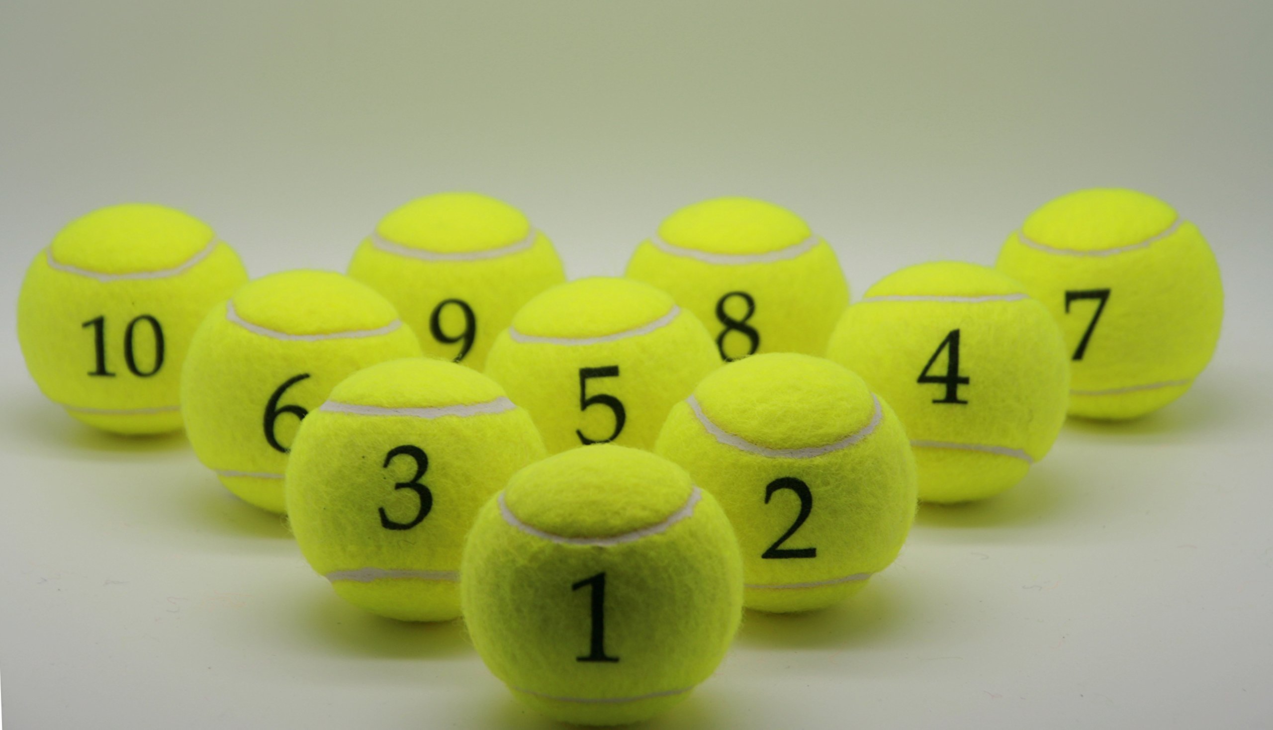 Prix de balles de tennis de Nombre de type 1 -20 2 balles fabriqué au Royaume-Uni