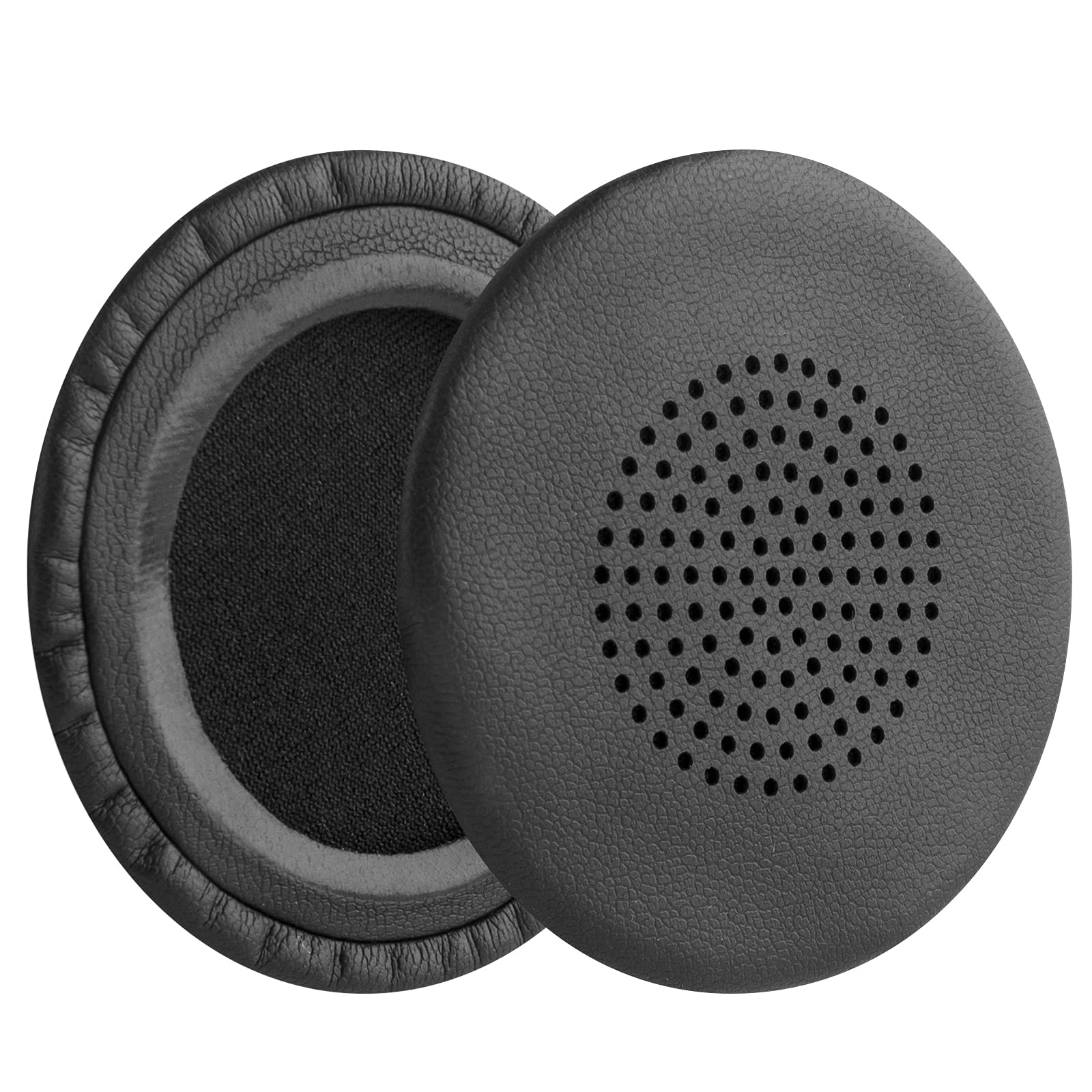 Geekria QuickFit Replacement Ear Pads for Plantronics Blackwire C510 C520 C710 C720 Headphones Ear Cushions, Repair Parts (Black)