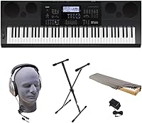 Vista 1 de Teclado Casio Inc. de 76 teclas táctil con suministro eléctrico