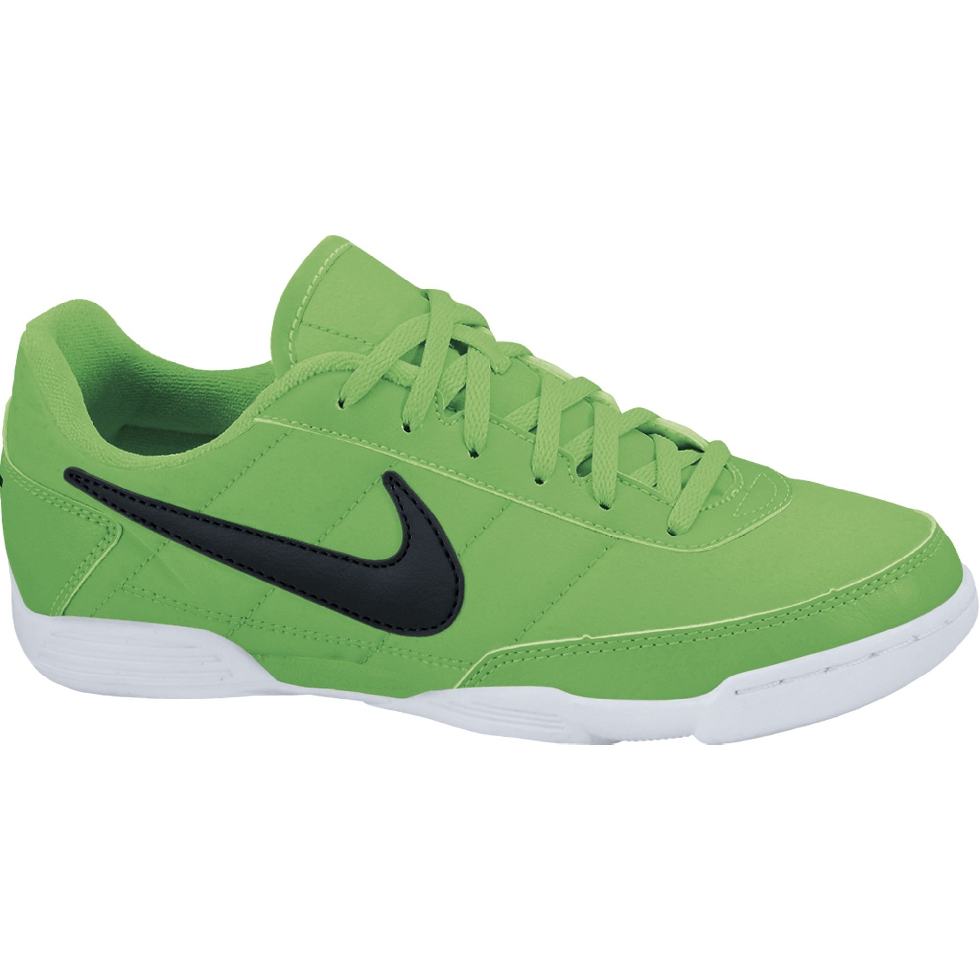 Nike Kids Jr Davinho Poison Green/Black/White Indoor Soccer Shoe