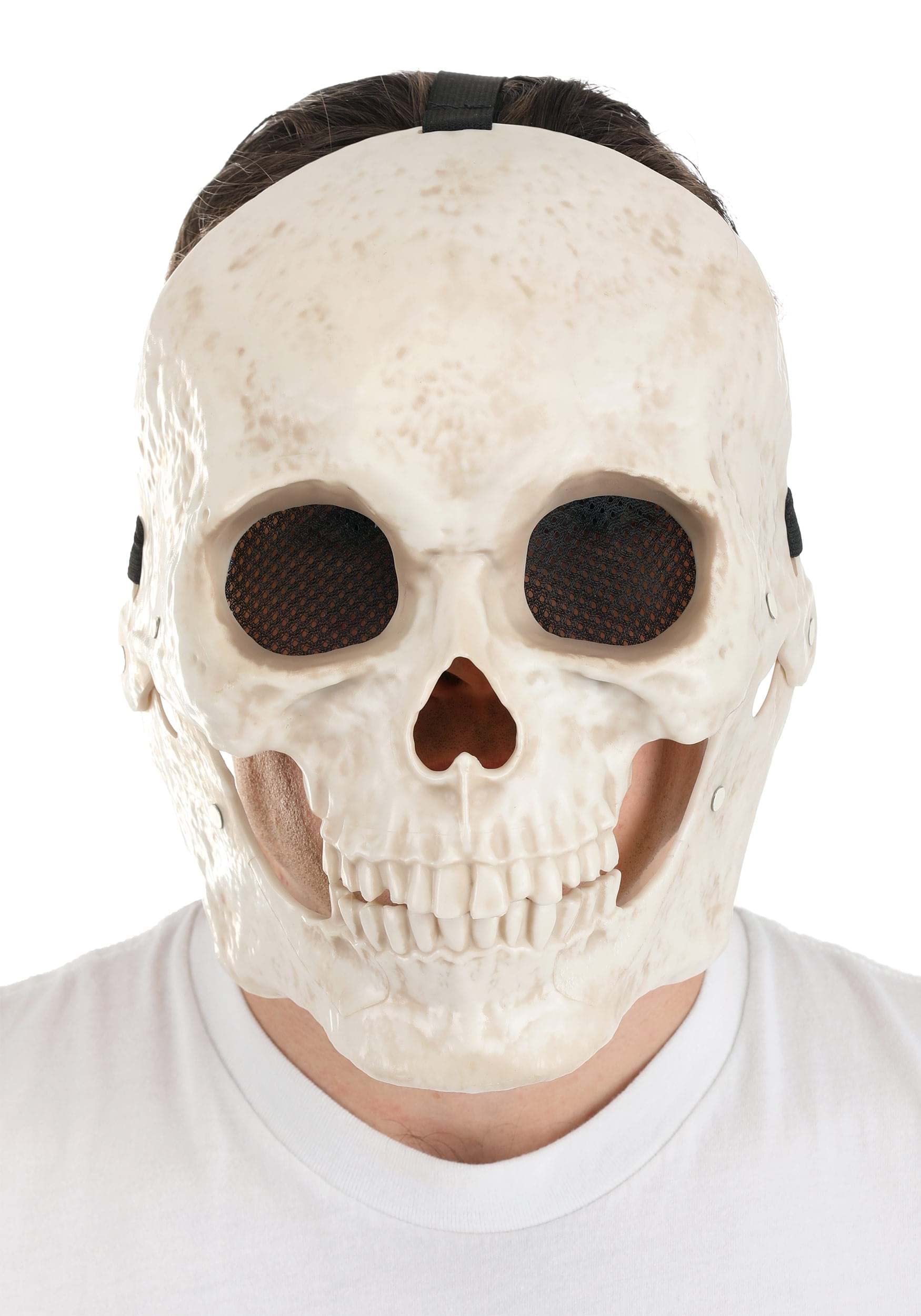 Amazon.com: Fun Costumes Shining Skull Mouth Mover Mask Standard