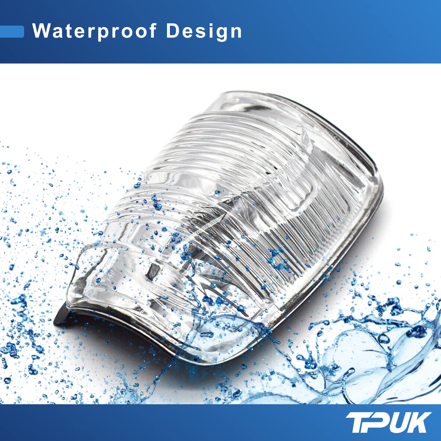 Ford Transit TTG Wing Mirror Glass Insert Plate Left N/S 1855103