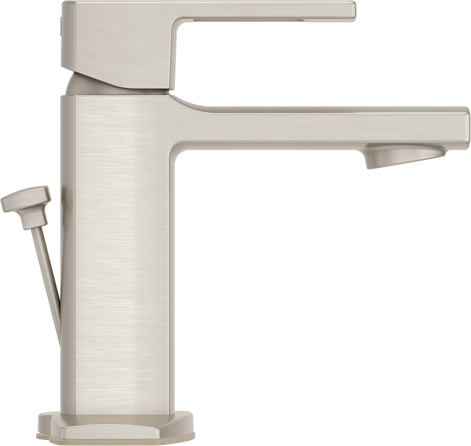 Pfister 961-230B Deckard Deckplate for 1-Handle Bathroom Faucet, Matte Black