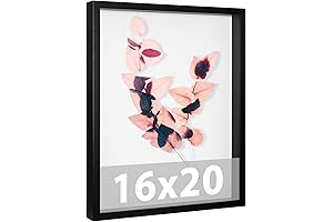 Large 16x20 Shadow Box Frame with Linen that Casts No Shadows