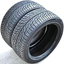 Set of 2 (TWO) Accelera X Grip Winter Truck/SUV Touring Radial Tires-235/55R18 235/55/18 235/55-18 104V Load Range XL 4-Ply BSW Black Side Wall