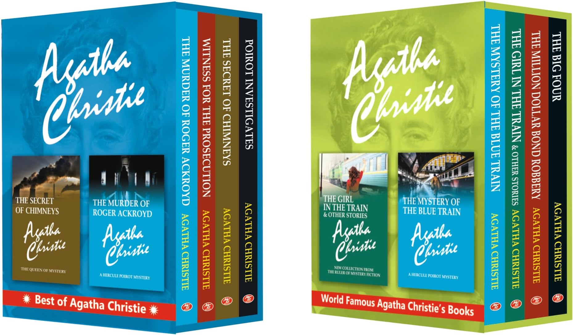 The Ultimate Agatha Christie Collection - Set of 8 Books