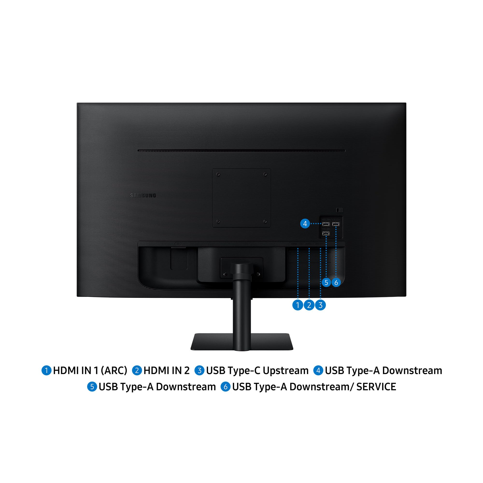 Samsung M70F 32 Zoll 4K Smart AI Monitor VA-Panel 3840x2160 60Hz HDR10 USB-C HDMI