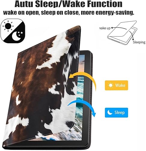 Miniatura 3 de JDHJFBFJNP Funda para Samsung Galaxy Tab A7 de 10.4 pulgadas 20222020 (SM-T500T503T505T507T509), funda de piel sintética premium con función de