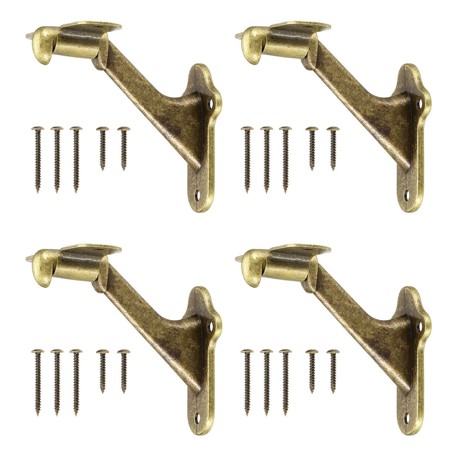 Supports de main courante robustes de 7,6 cm pour rampe d'escalier