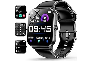 1.85" Smartwatch for Men and Women with Calling Function