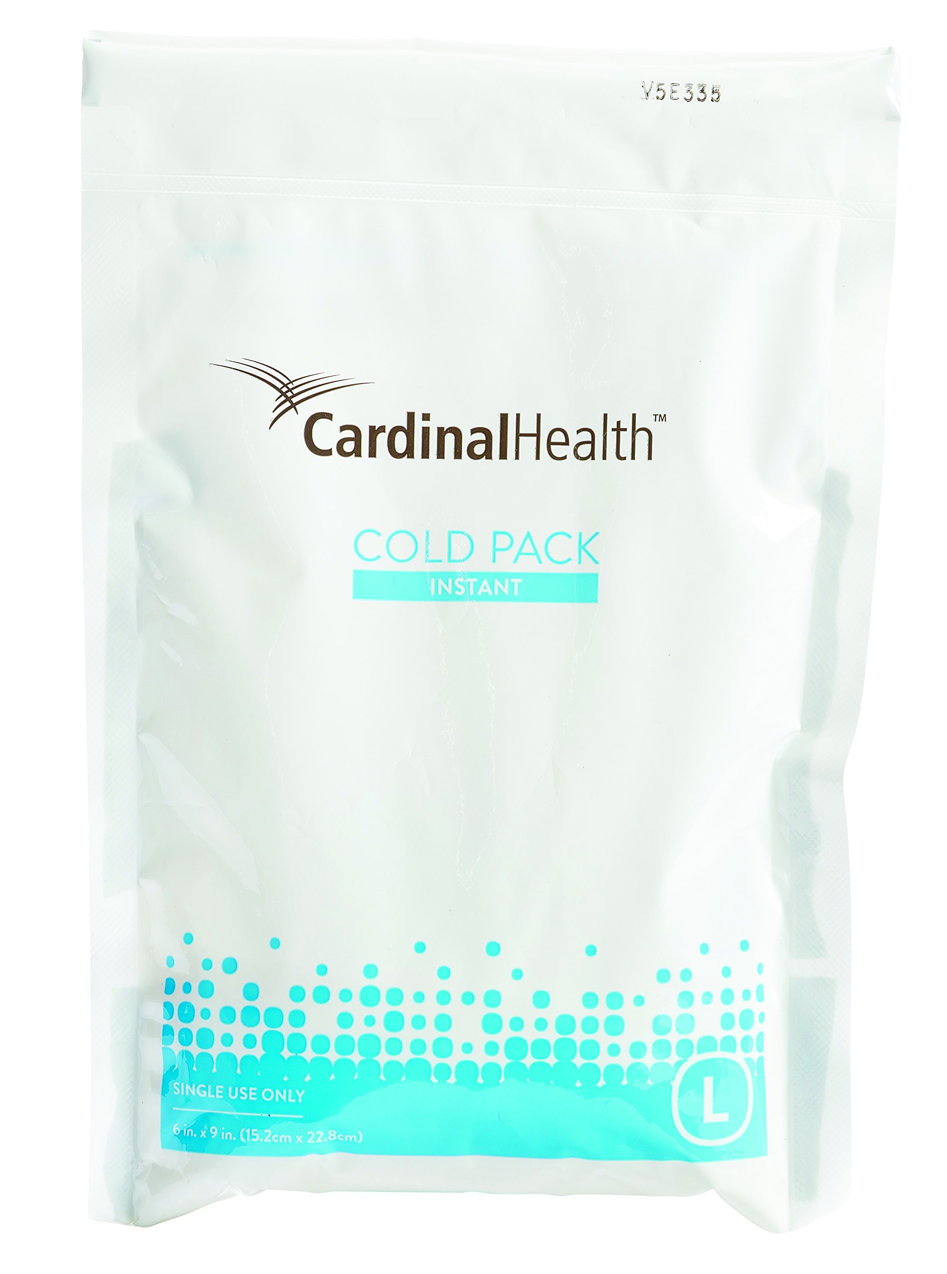 Cardinal Health 11440-900 Instant Cold Pack, Disposable, 6 x 9 in, Large, Pack of 16