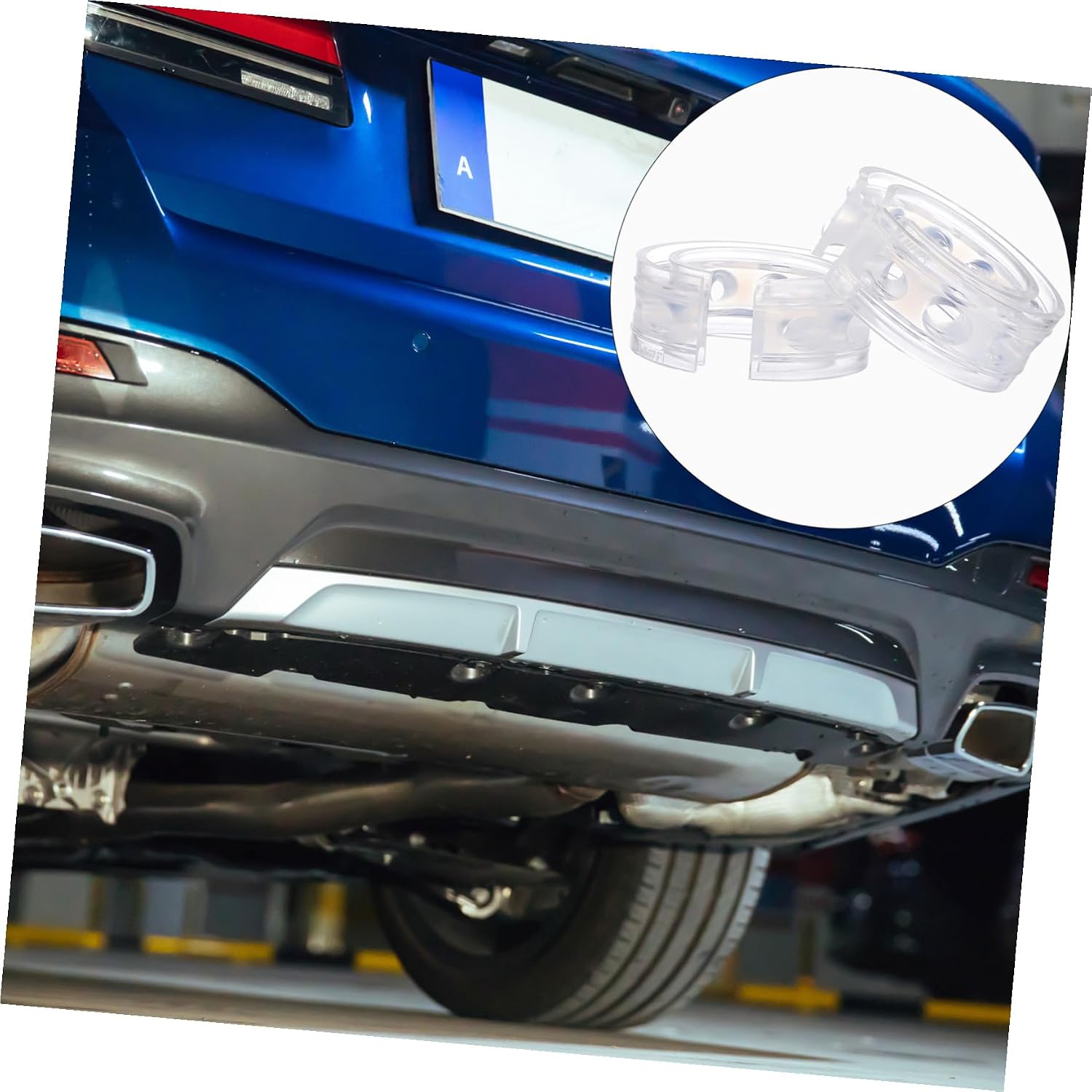 Zerodeko 2Pcs Car Spring Buffers Rubber Shock Absorbers for Car Modification Automotive Suspension Accessories