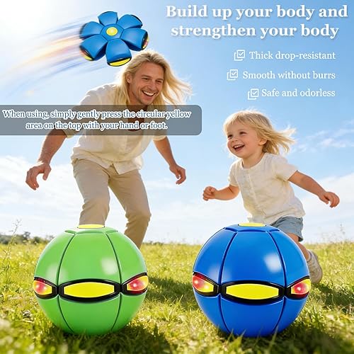 Miniatura 6 de Bola mágica, bolas que rebotan para niños, metaball mágico, platillo volador mágico, interacción entre padres e hijos, lanza un disco para atrapar