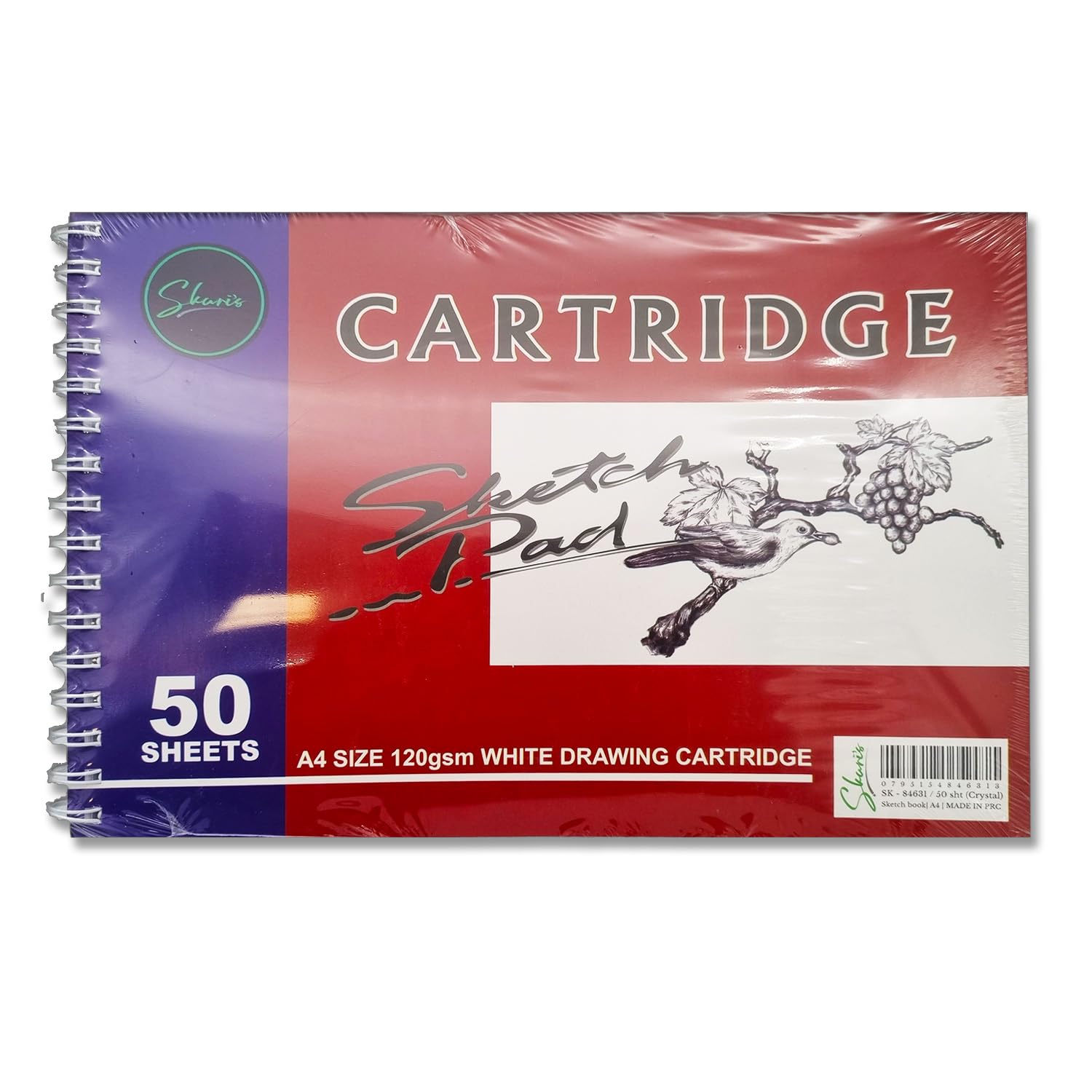 Sketch book A4-120grm of 50 sheet