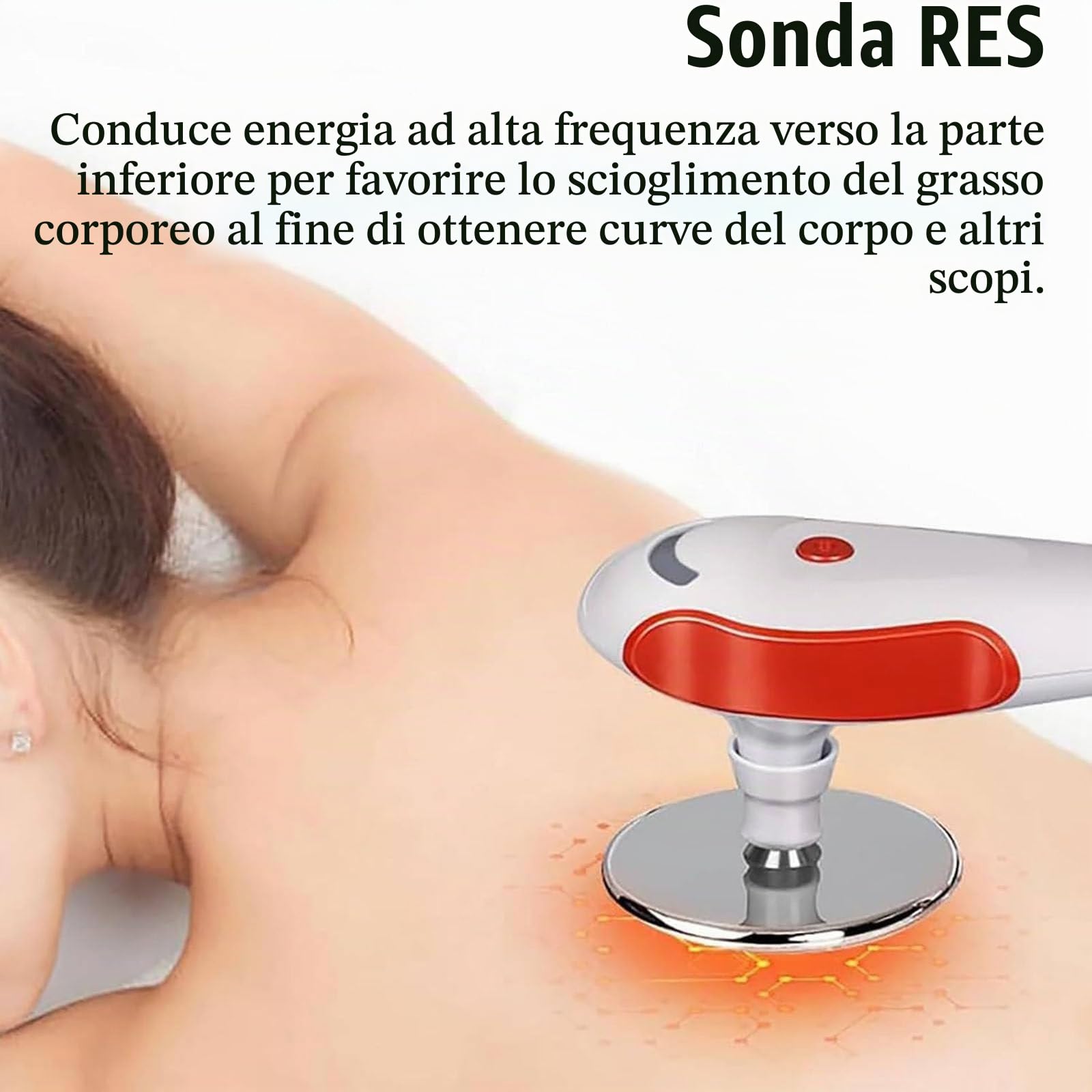 Tecar 448 KHZ RES CET Macchina per Terapia Monopolare RF Diaterapia per alleviare Il Dolore Muscolare e ridurre la Cellulite Profonda