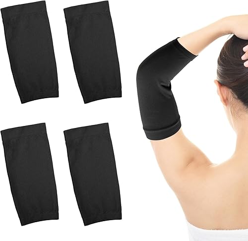 Miniatura 7 de Mozeat Lens 2 pares de fundas de tatuaje para mujeres, cubierta de tatuajes, antebrazo, manga para brazos, para mujeres y hombres (nudo, 7.9 x 3.9