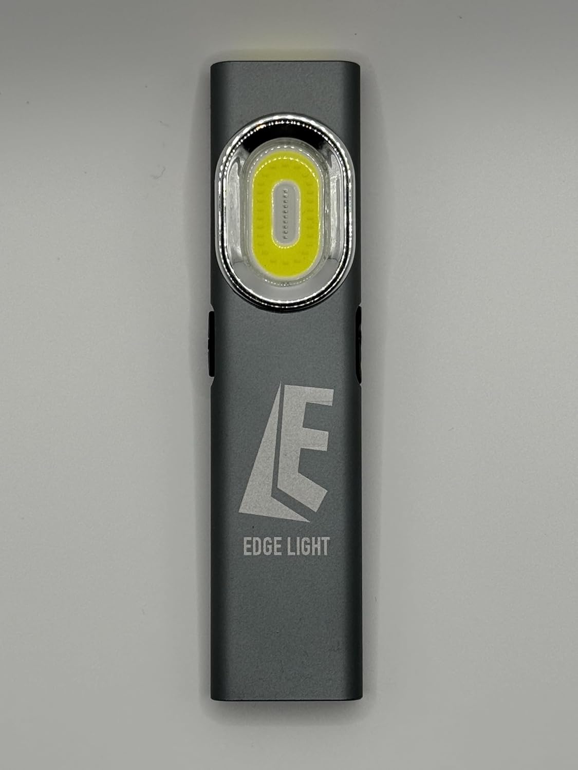 Edge Light EDC Flashlight, 700 Lumens, 8 Modes, USB-C Rechargeable, Aluminum Body, Magnetic Base, LED Work Light with Emergency Red Flasher IP44 Weatherproof