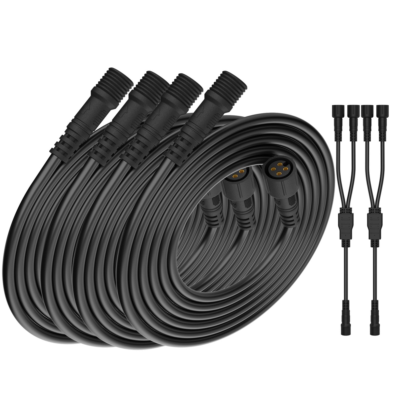 Amazon.co.jp: DOAUTO 7フィート/84 4プロング ソケット アンダー