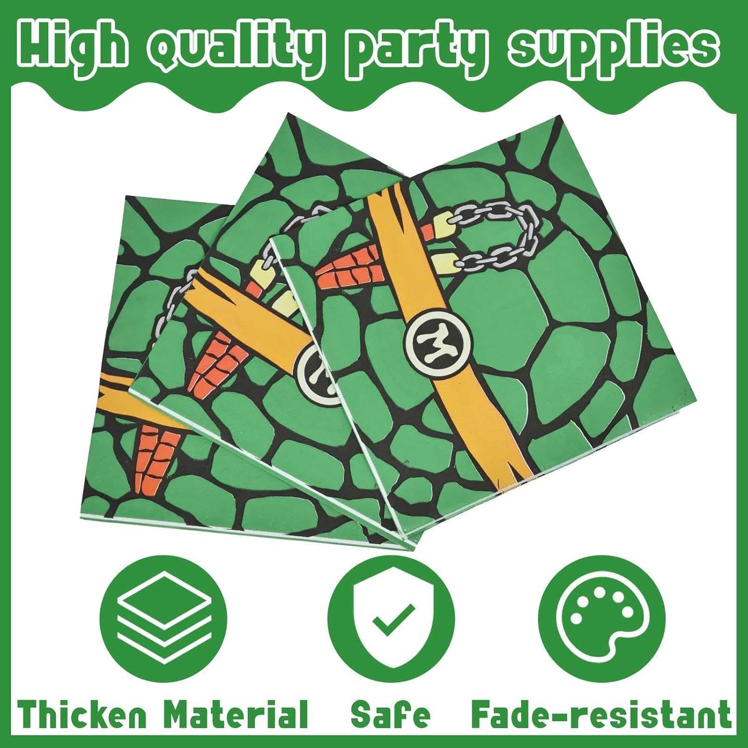 170pcs Turtle Party Supplies Paper Plates Napkins Cups Kids Birthday Decorations Tablecloth Disposable Forks Tableware Set for 24 Guests