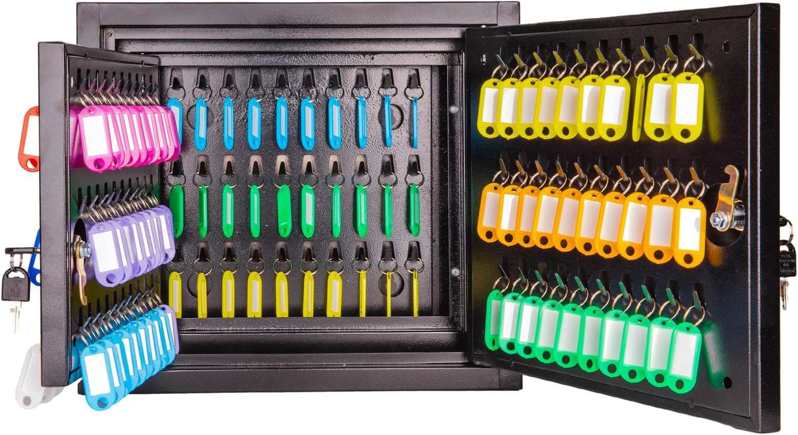 Key Lock Box Cabinet With 120 Hooks Key Cabinet Wall | Desertcart Cyprus