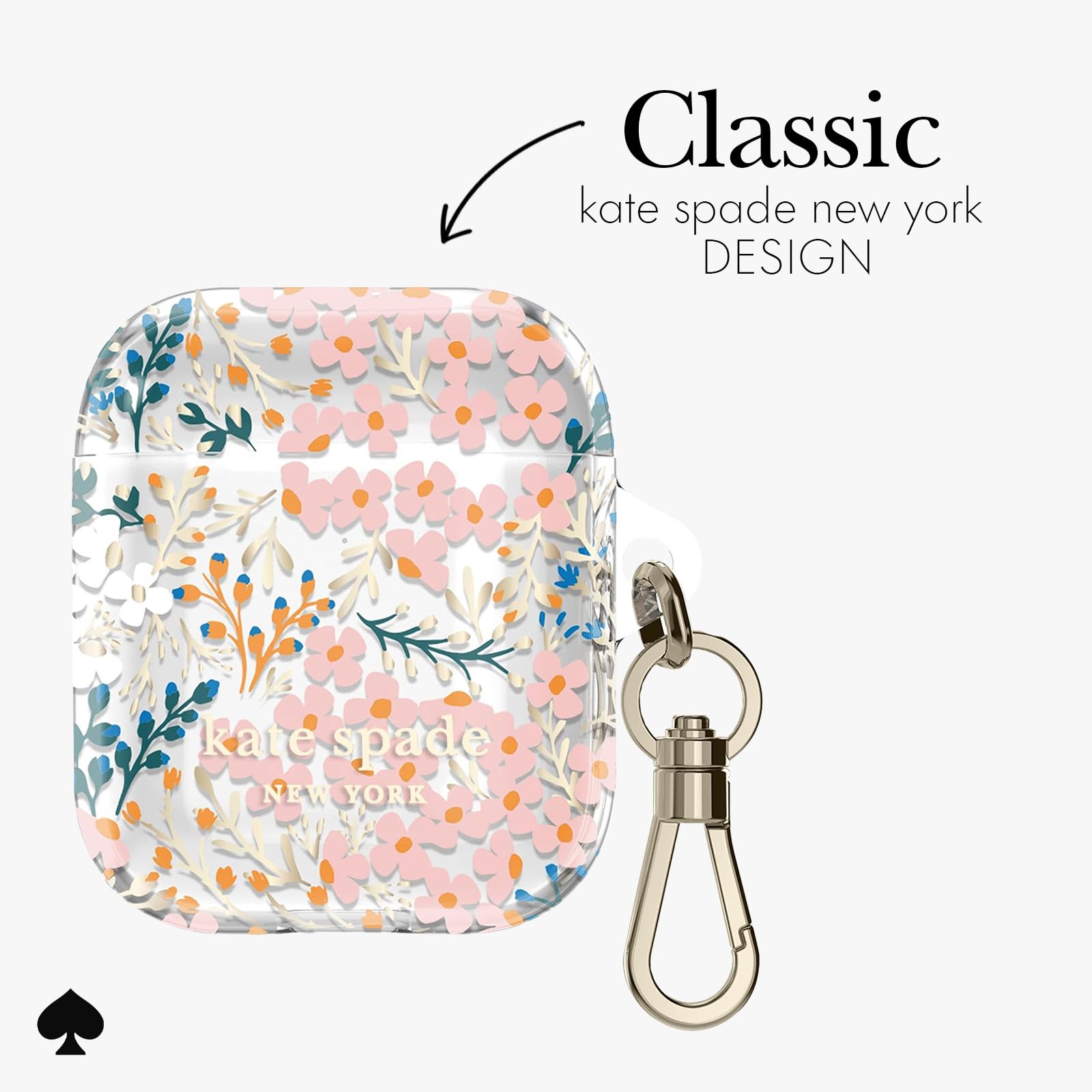 Amazon.com: kate spade new york AirPods Protective Case with