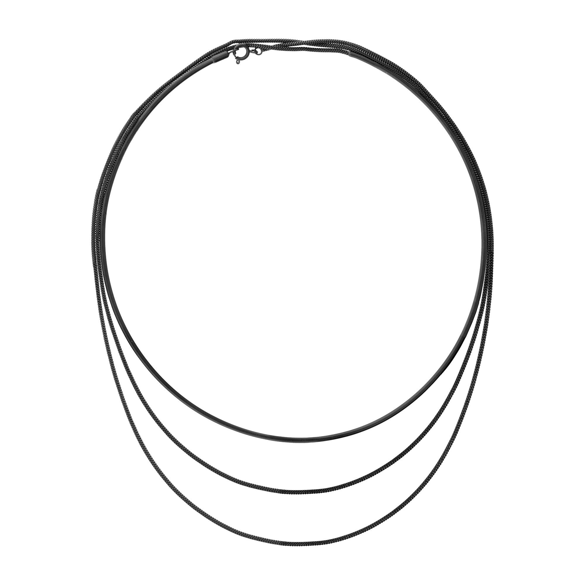 Liebeskind Berlin Anello, 58, acciaio inox, Senza Gemme