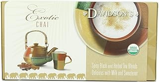 Davidson's Organics, Classic Chai, 100-count Individually Wrapped Tea Bags