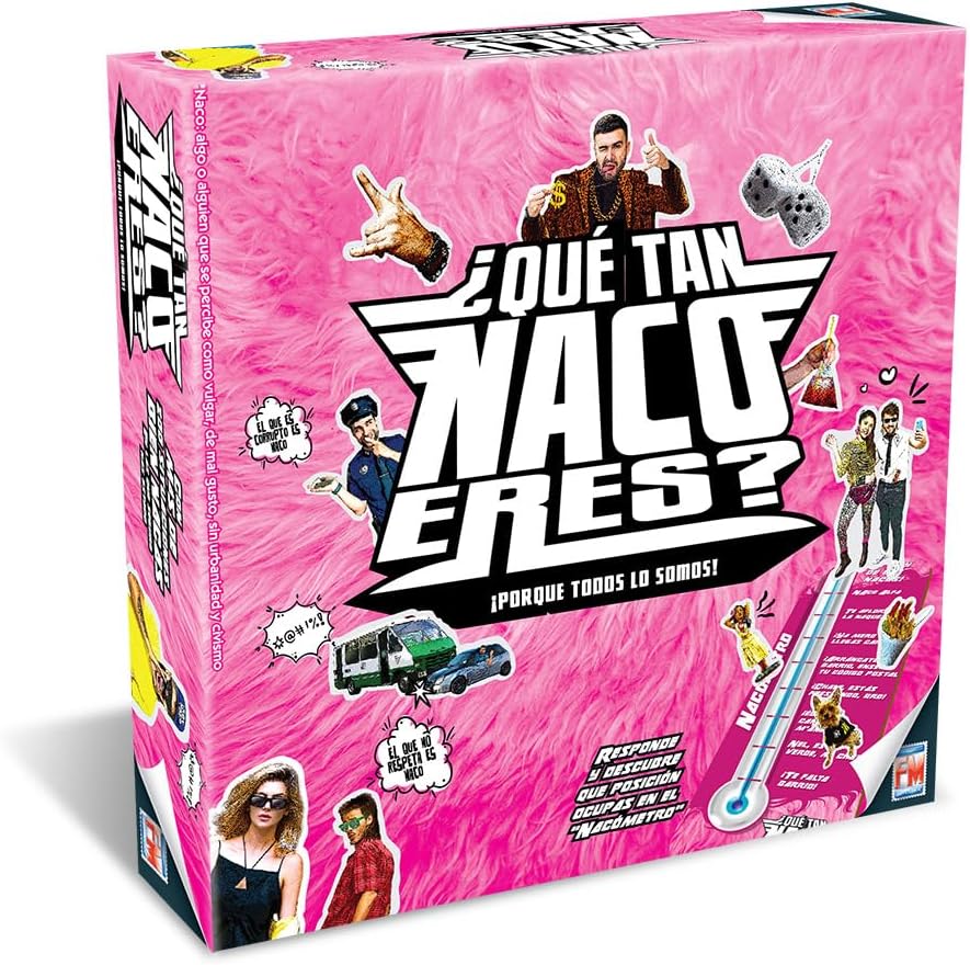 Fotorama Que Tan NACO Eres… Juego de Mesa Juguetes y
