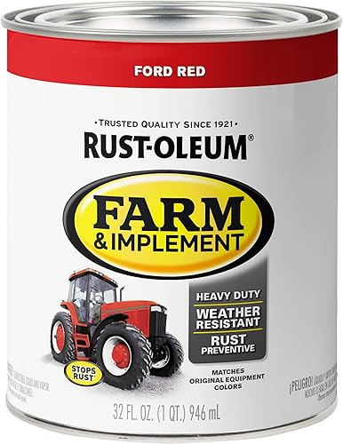 Miniatura 5 de Rust-Oleum 303473-6PK - Pintura en aerosol para granja e implementación, 12 onzas, rojo brillante Troy Bilt, paquete de 6