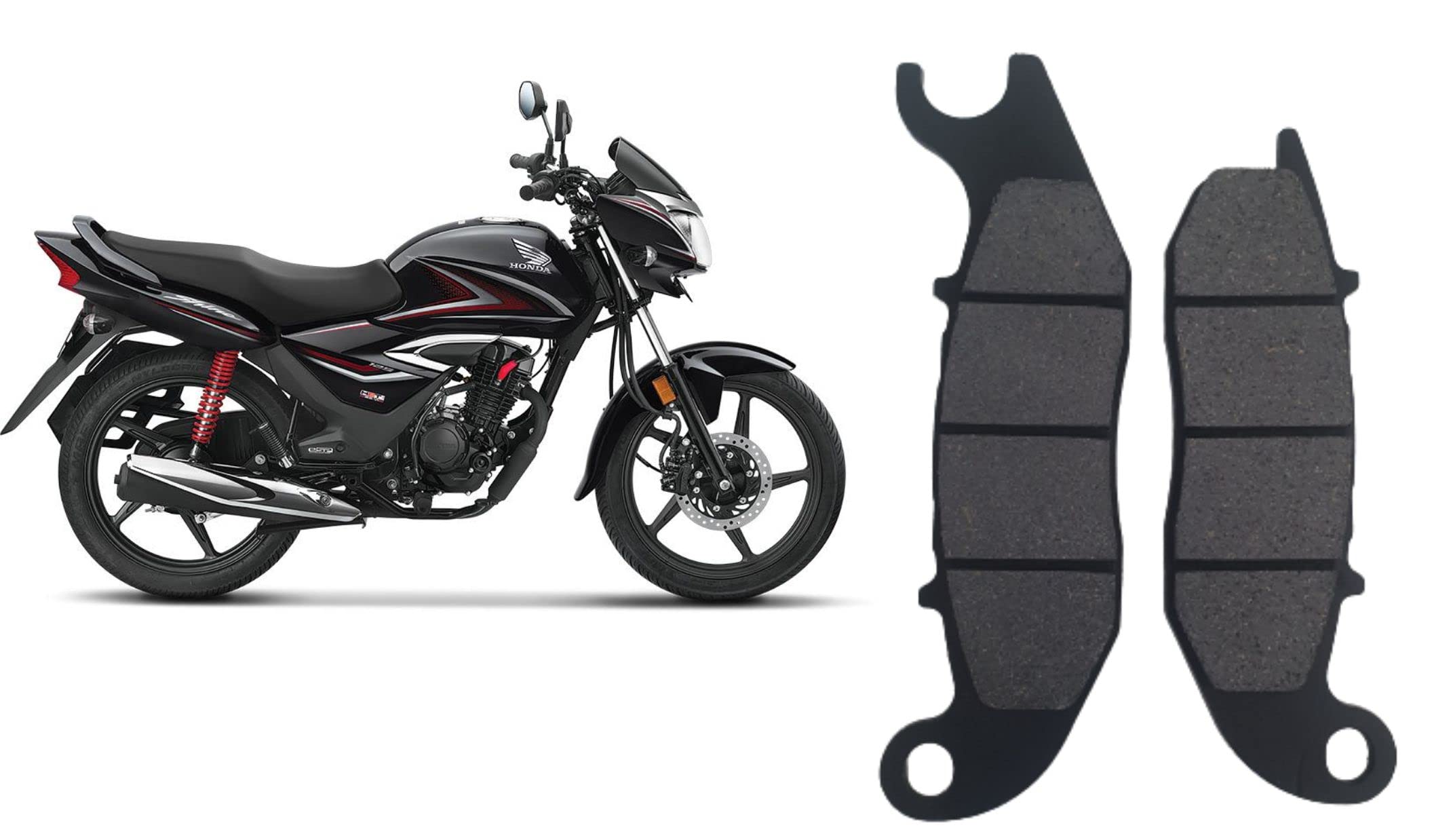 AUTOPLEX Front/Rear Brake Pad/Disc Pad Compatible for New Shine Bike (Brake Pad Shine New) (B0BTVQCQ35) Amazon Price History, Amazon Price Tracker