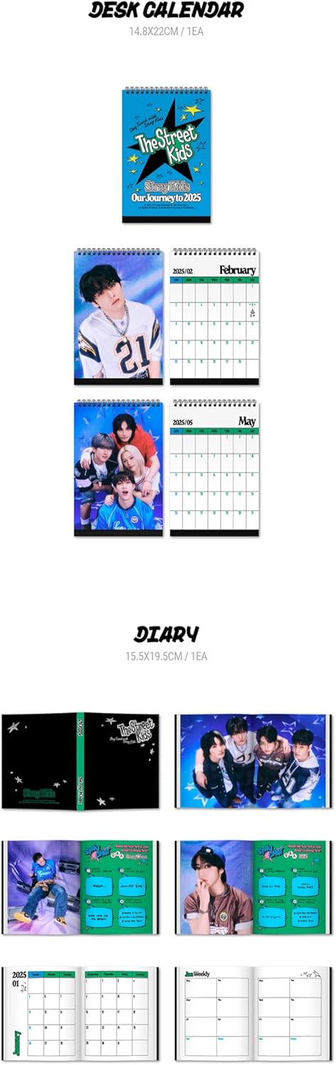 Stray Kids - 2025 Season’s Greetings [The Street Kids] + Photocard Set + Postcard Set