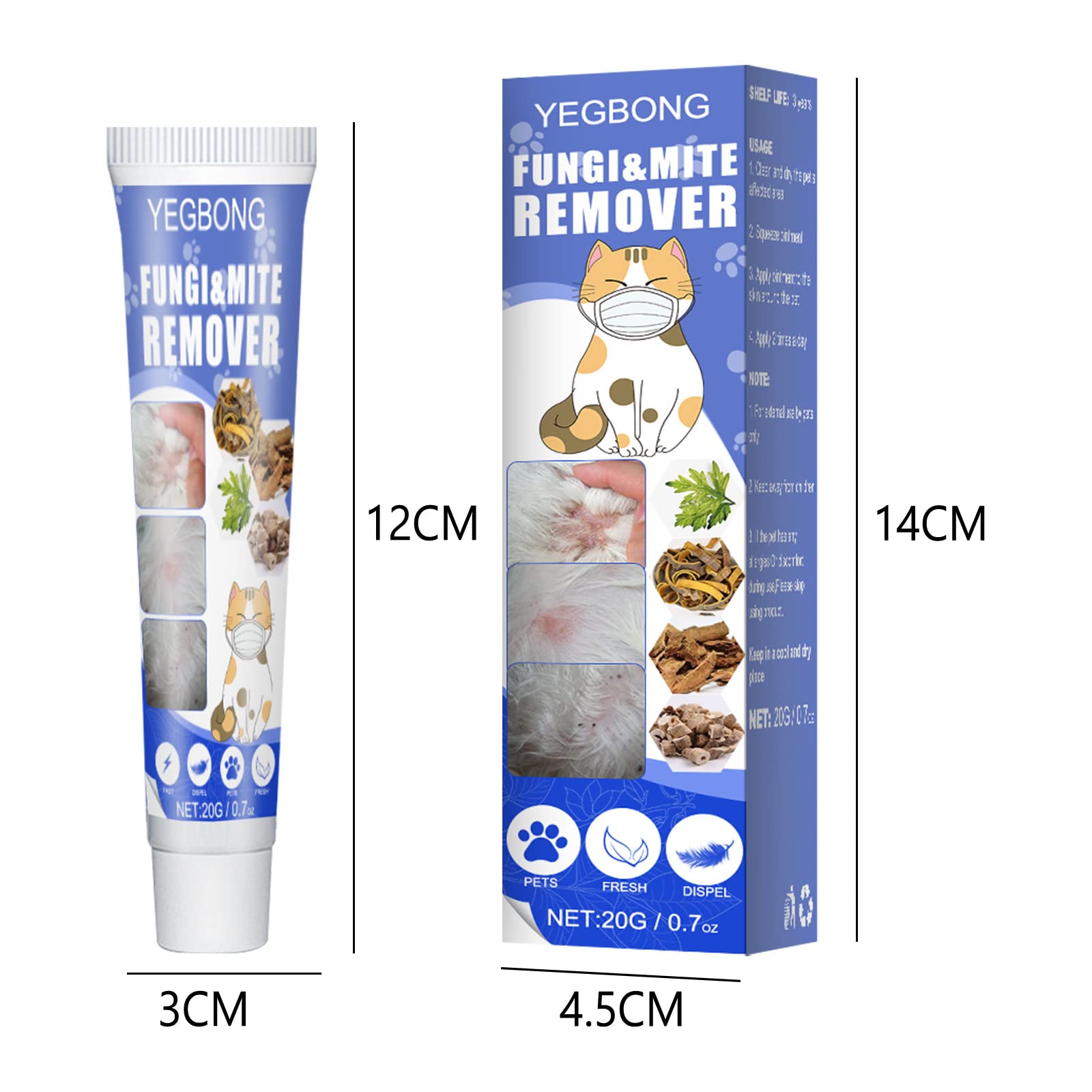 Crème Anti-démangeaison pour Animaux de Compagnie - Soulagez la Peau de Votre Animal de Compagnie Bien-aimé avec la crème Anti-démangeaison pour Animaux de Compagnie