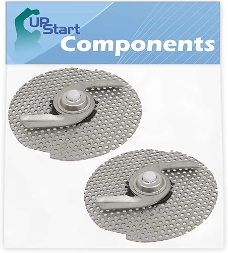 Paquete de 2 piezas 8268383 de 2 cuchillas de repuesto para lavavajillas KenmoreSears 665.17034401 - Compatible con cuchilla de picadora de