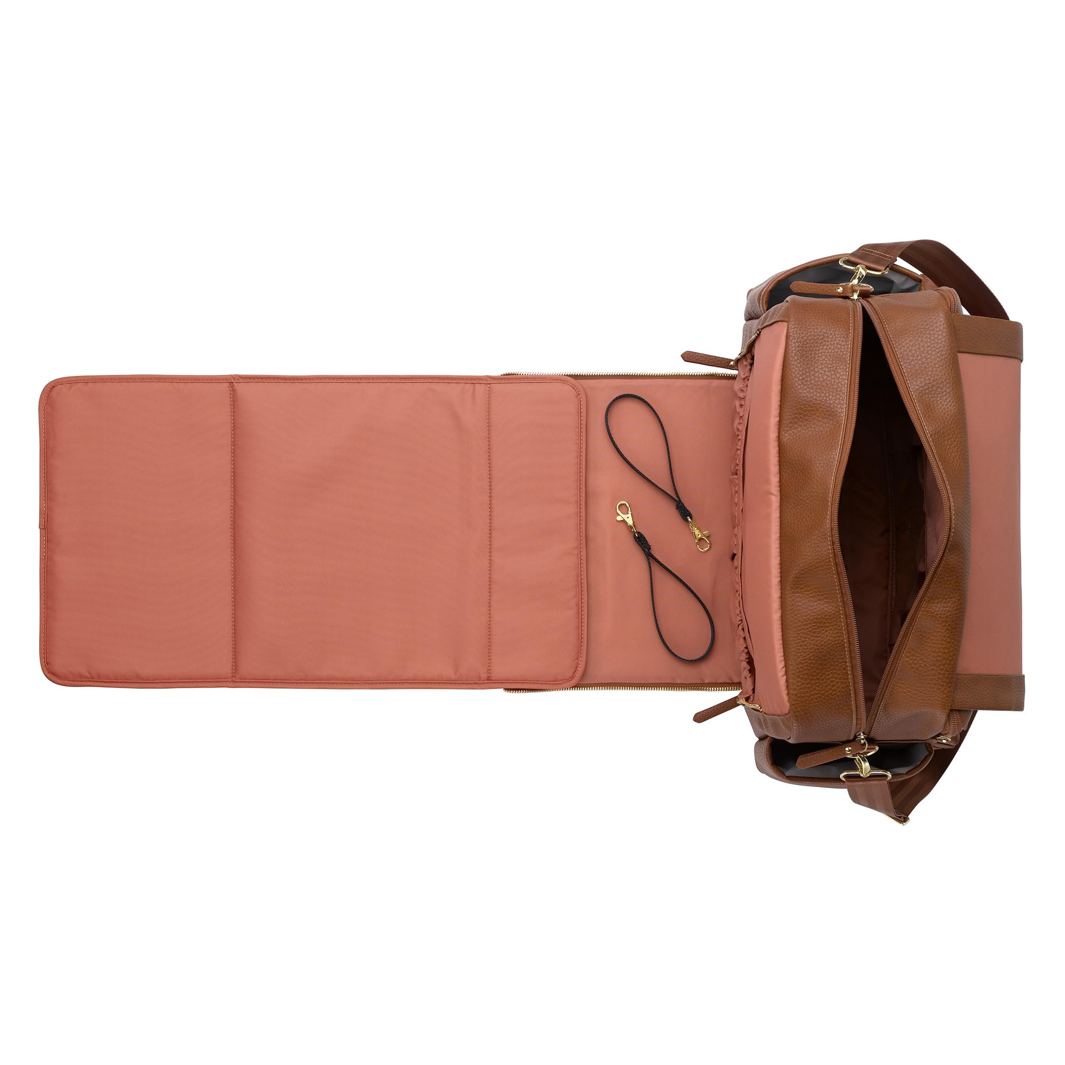 Petunia Pickle Bottom Boxy Backpack Deluxe, Diaper Bag for Parents, Stylish Baby Bag, Spacious Backpack, On-The-Go Moms, Cedar