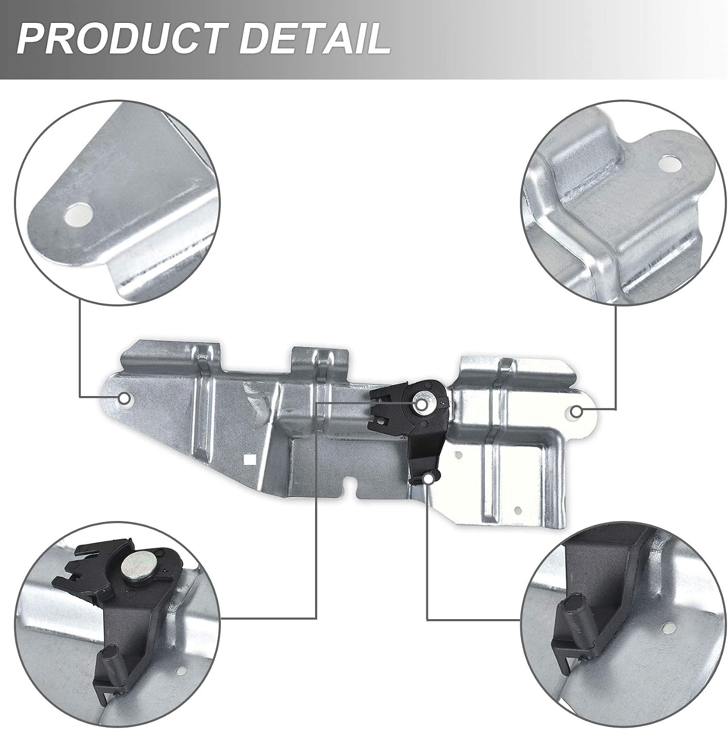 WFLNHB 1J5827425 Bootlid Trunk Latch Bracket Replacement for 2001-2005 Bora & MK4 2001-2005 1J5827425C/D/E/F