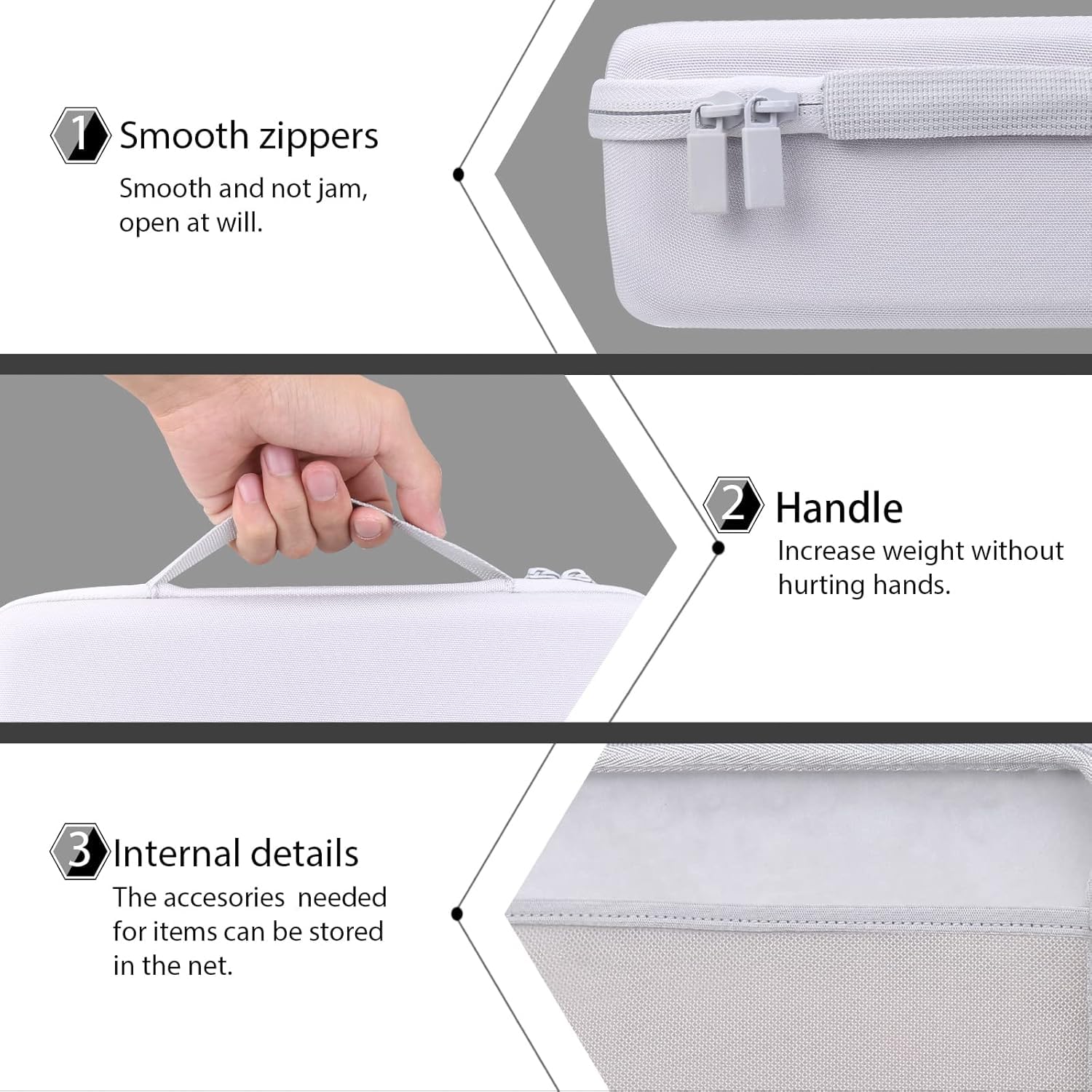co2CREA Duro Viajar Caja Estuche Funda para Canon Selphy CP1300 / CP1500 / CP1200 Impresora fotográfica inalámbrica（Funda Solo）