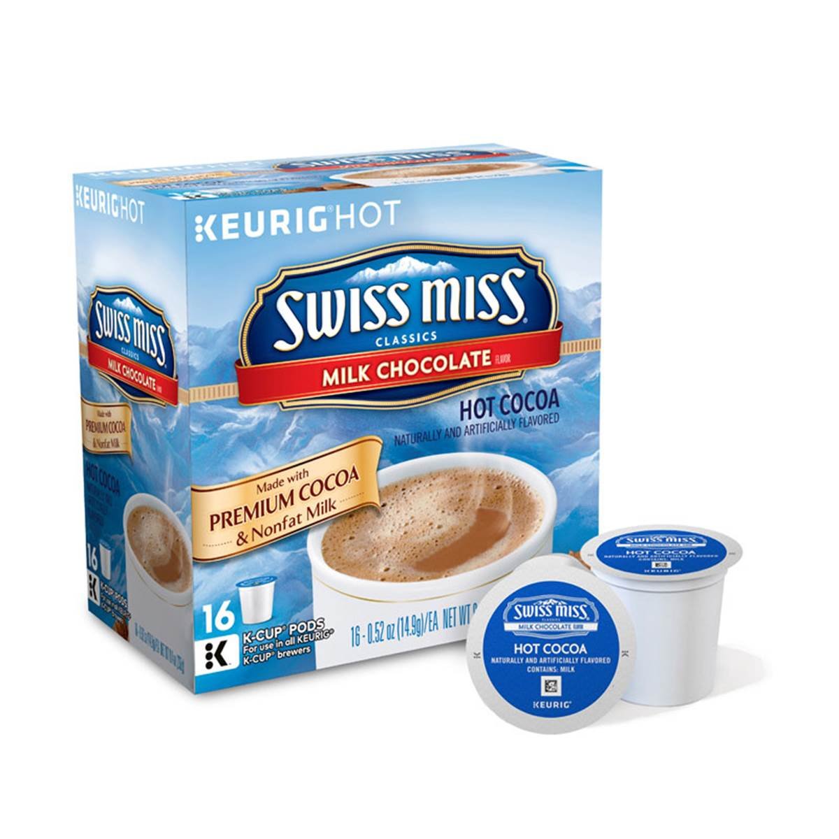Swiss Miss Hot Cocoa Hot Milk Chocolate 
