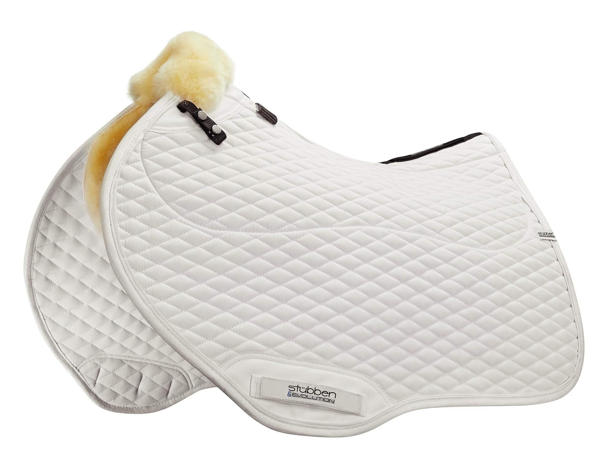 Stübben Streamline Close Contact - Manopla de piel de cordero, color negro, talla L