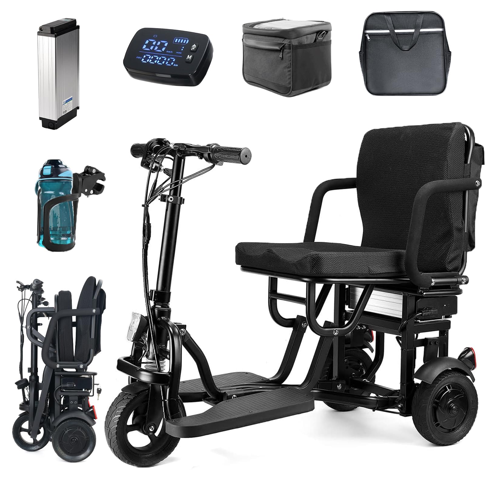 WEYRAL Folding Mobility Scooter