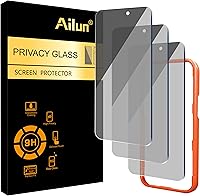 Vista 8 de Ailun Protector de pantalla de privacidad para iPhone 11 Pro/iPhone Xs/iPhone X [5.8 pulgadas], paquete de 2 fundas antiespía y protección privada