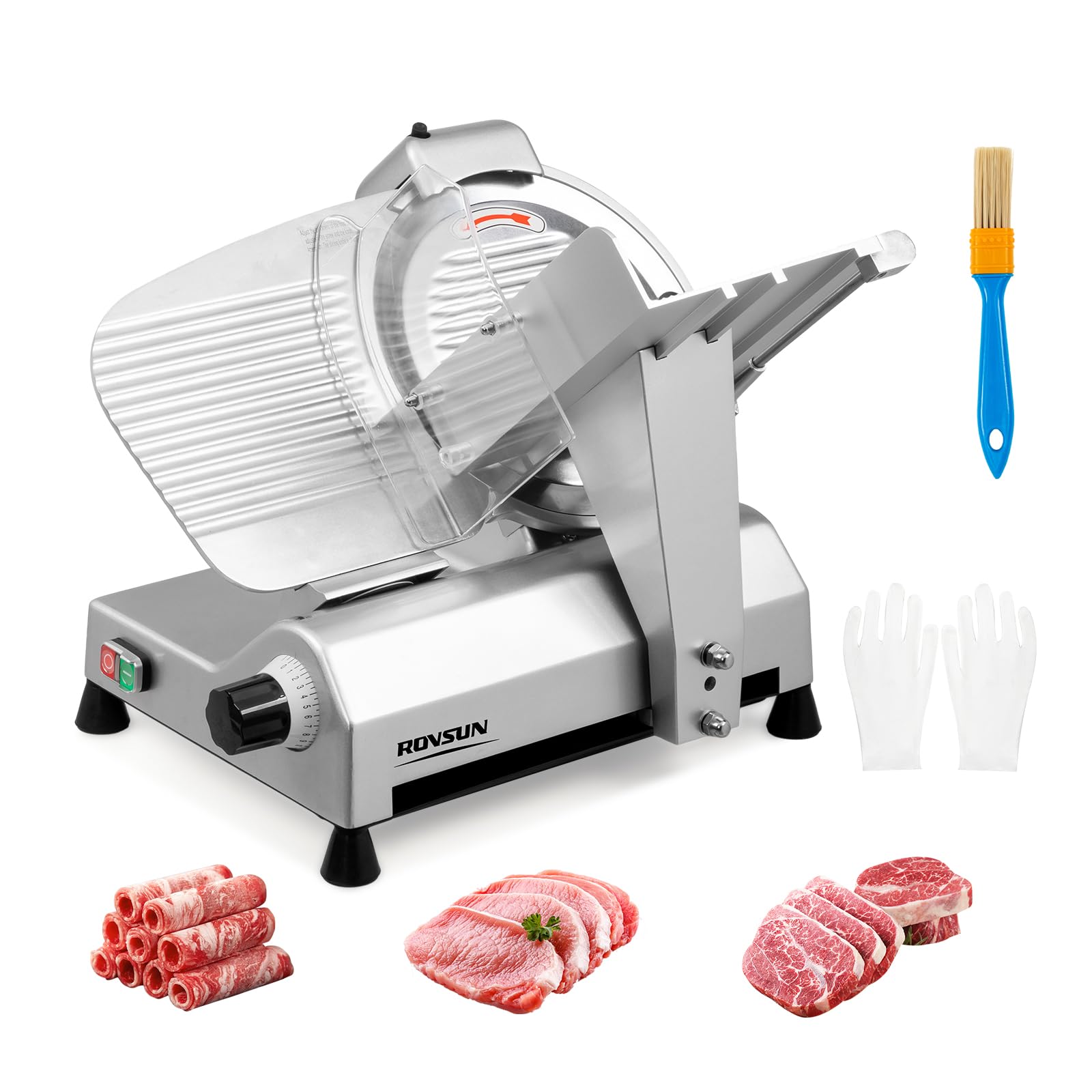 ROVSUN 500W Meat Slicer