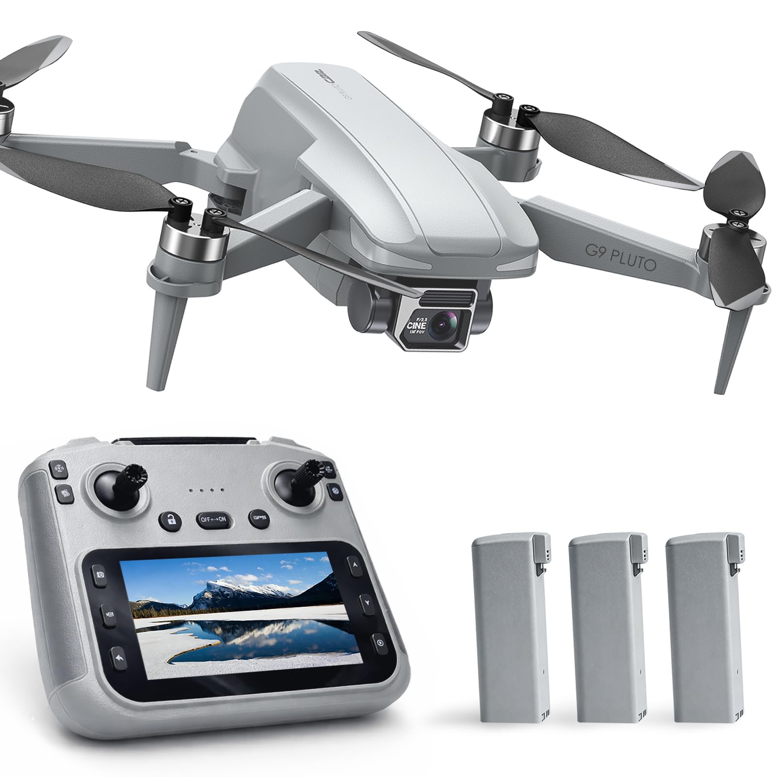 GPS Drohne mit Kamera 4K UHD, 90 Min. Flugzeit, 1000 m Steuerreichweite, automatische Rückkehr, Folge-Modus, bürstenloser Motor, 5G FPV faltbare RC-Quadcopter für Anfänger – CHUBORY X10 PRO