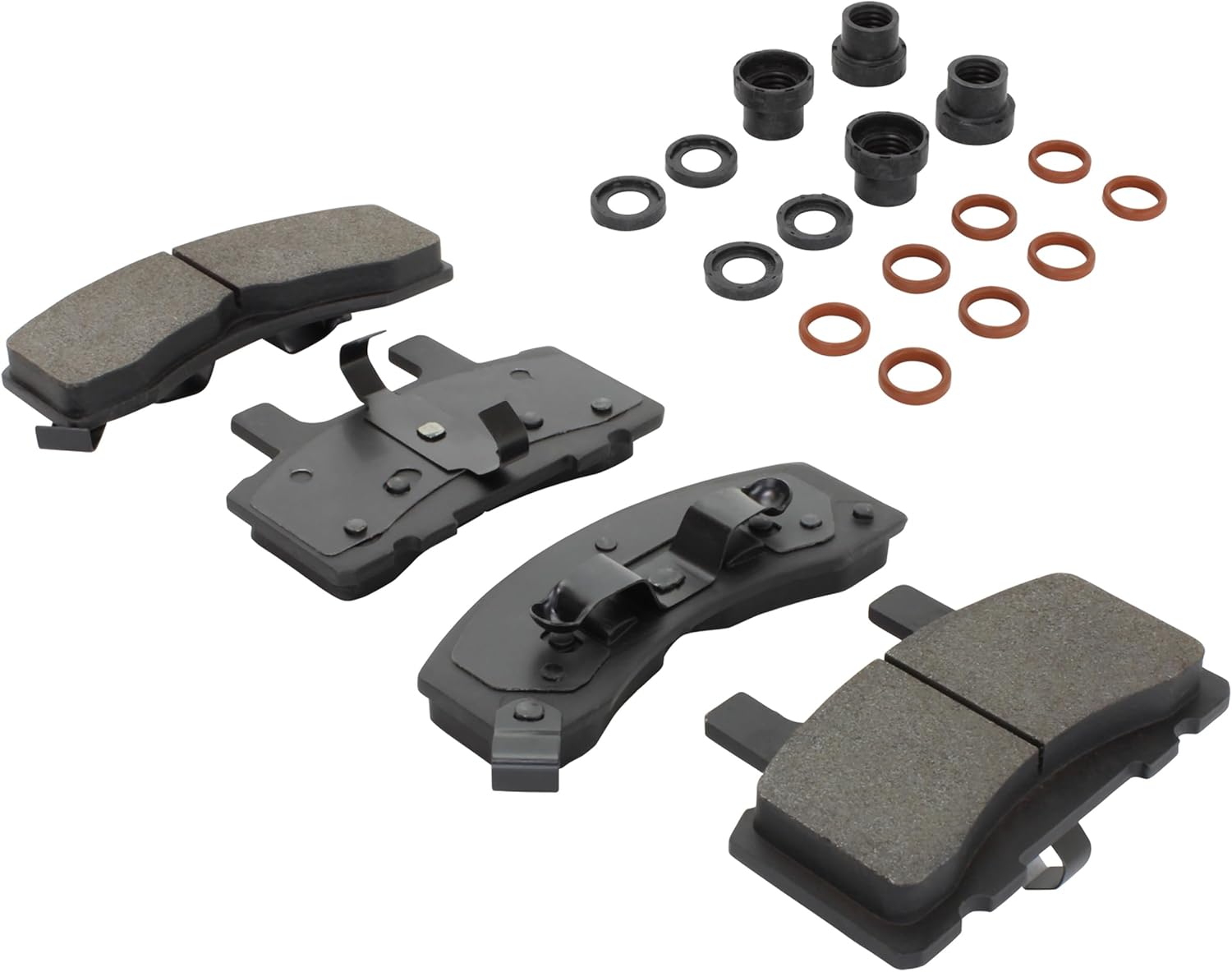 QUALITY-BUILT Front Ceramic Brake Pads, Black Series 1003-0845C, Compatible with 1988-2002 Chevrolet/Dodge/GMC (C1500 Suburban,C2500,C2500 Suburban,C3500,C3500HD,Cargo Van,Express 2500,Express 3500)