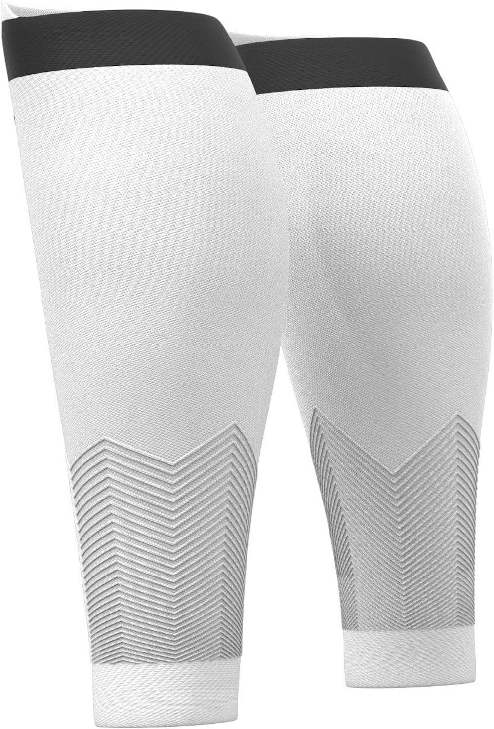 Compressport R2V2 - Manga de compresión para las pantorrillas - Protección muscular, rendimiento y recuperación para el deporte - Ultraligero y anti-fatiga - Correr, Ciclismo, Trail y Triatlón