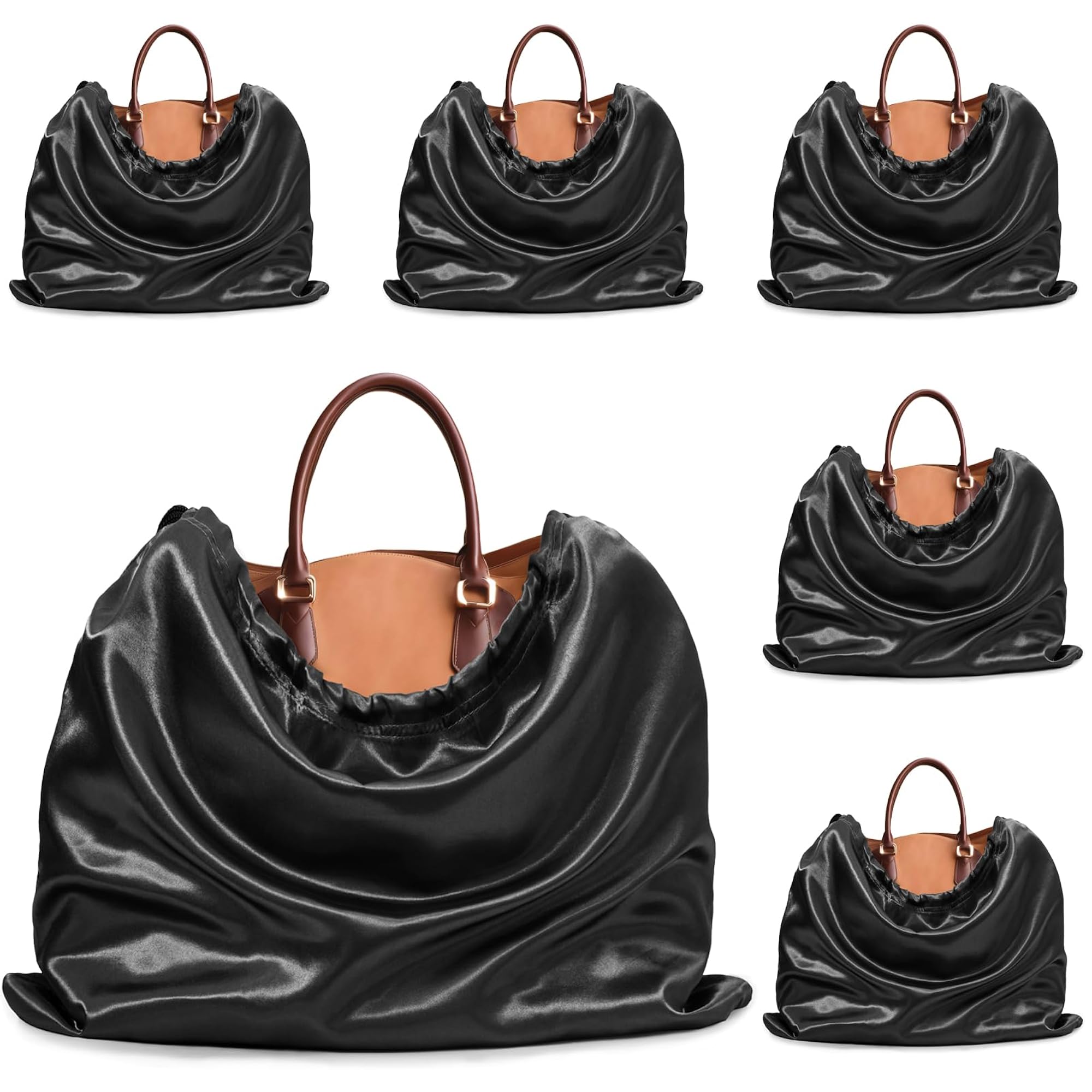 6 Pack Dust Bags for Handbags and Shoes