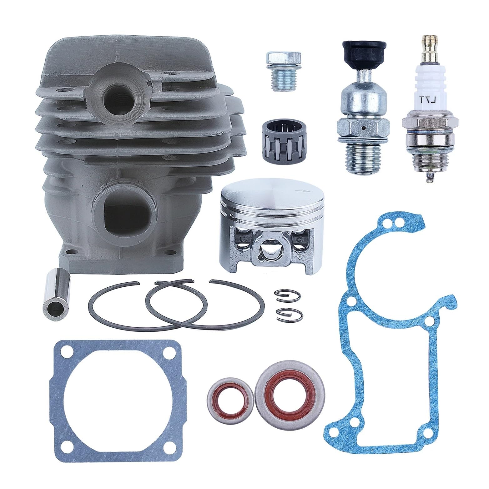 PTZ8TR9A 44.7mm MS260 Cylinder Piston Kit for stl 026 MS260 026PRO MS260C Chainsaw Parts with Needle Bearing