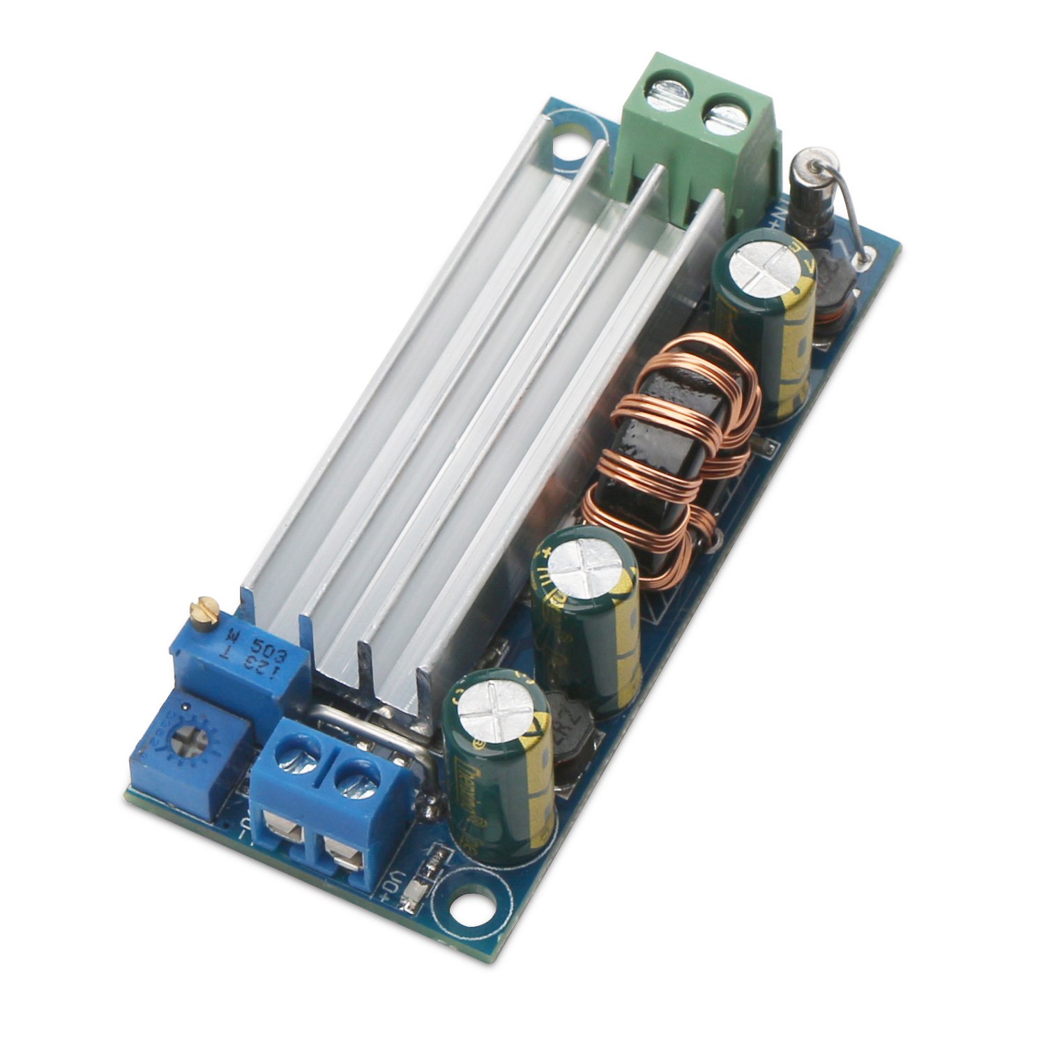 DCDC Boost Converter, DROK Power Supply Step Up Transformer Module DC 214V 5V to DC 330V 12V