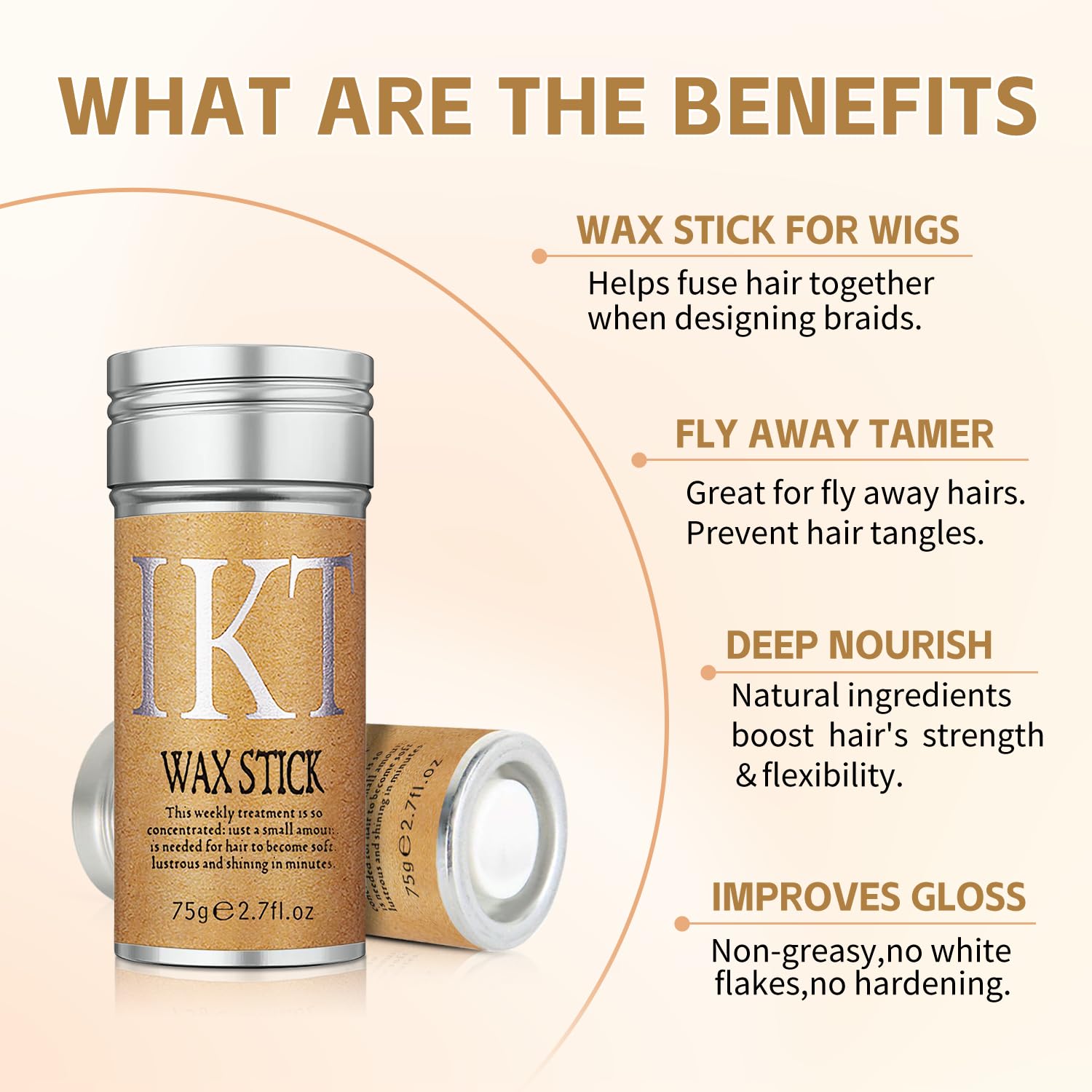 Hot Comb Set, Electric Hair Straightener Comb Curling Iron for Natural Black Hair Wigs Pressing Combs with Wig Glue Hair Wax Stick Set, Rat Tail Comb ?Salon Clips